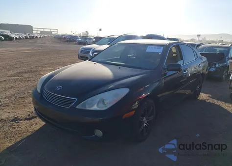 2005 Lexus Es 330 from USA, damaged, VIN JTHBA30G955088611